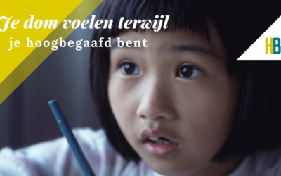 Hoe kun je je dom voelen als je hoogbegaafd bent?
