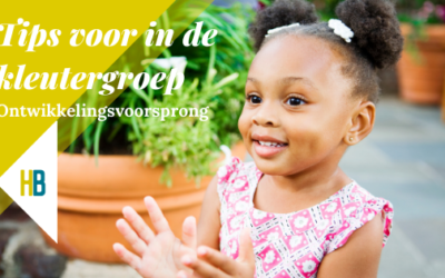 Tips voor in de kleutergroep